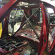 Building the roll cage.